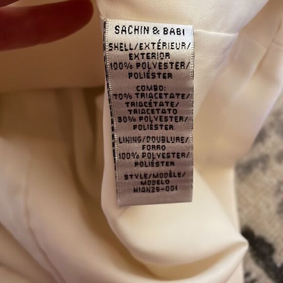 Sachin + Babi Noir Lace Peplum Sheath Dress 2 - Picture 8 of 9